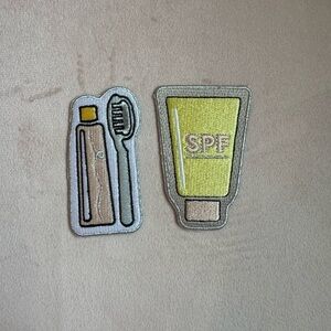 Stoney Clover Lane Toothpaste and SPF Patches - Yellow and Gray